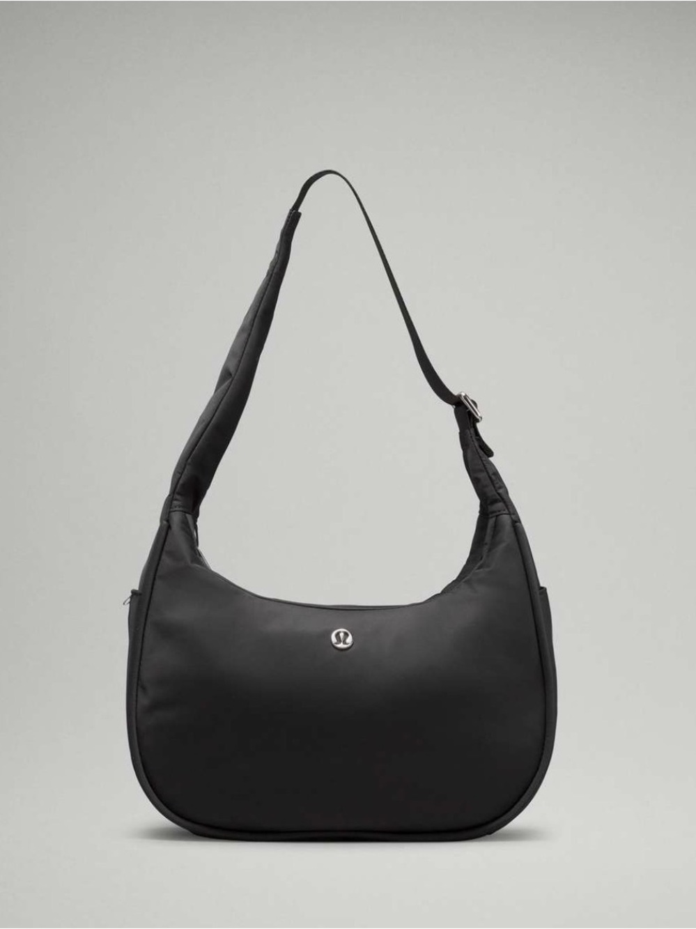 lululemon athletica Black Crescent shoulder Bag 4L